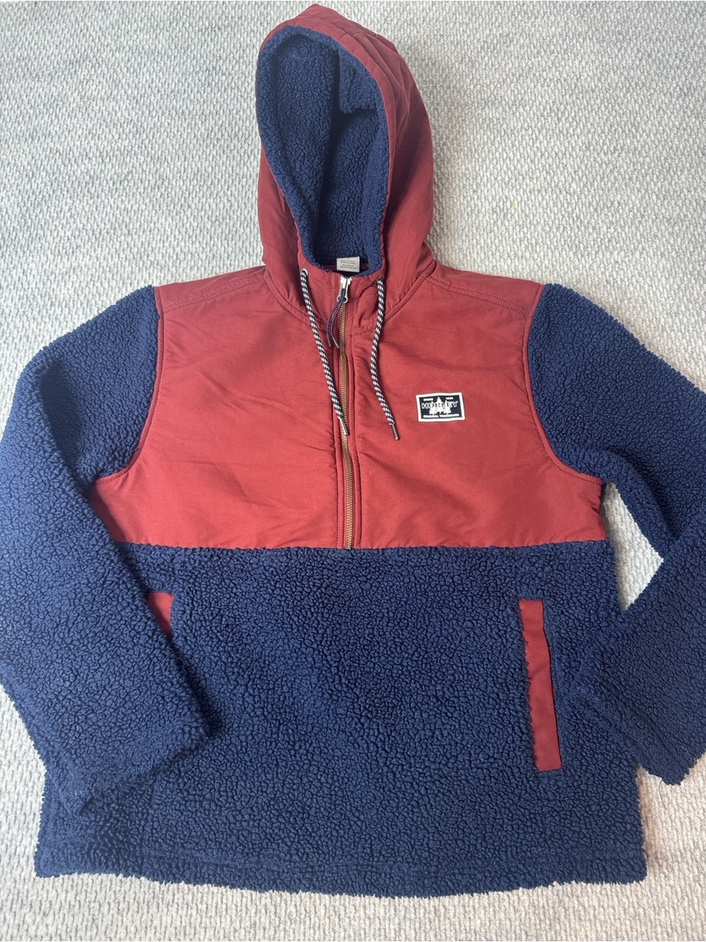 Hurley Fleece Pullover Sz S Mens
